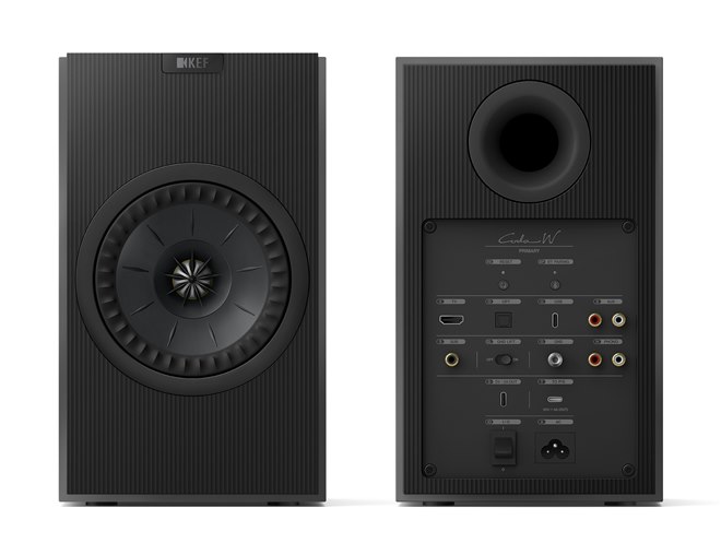 KEF、レコードやBluetooth接続を楽しめるHDMI搭載アクティブスピーカー