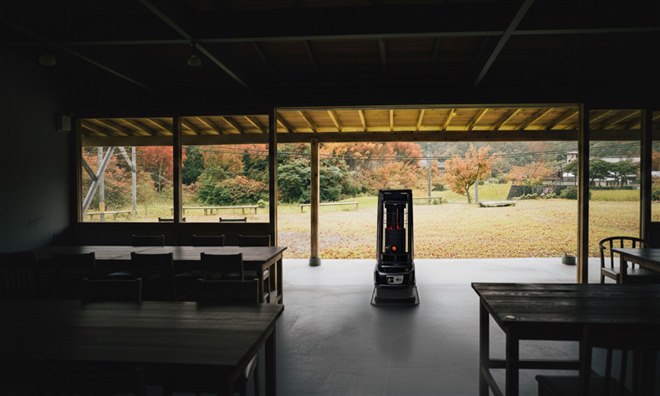 トヨトミ、コンクリート造64畳の高火力で半屋外暖房にも適した大型石油