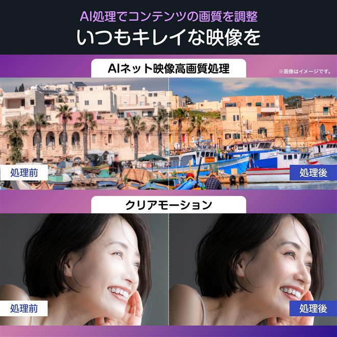 ハイセンス、4Kスマートテレビのエントリーモデル「A6Rシリーズ