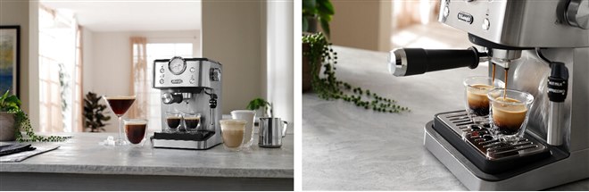 デロンギ、本格的なエスプレッソ抽出を手軽に味わえるエントリー