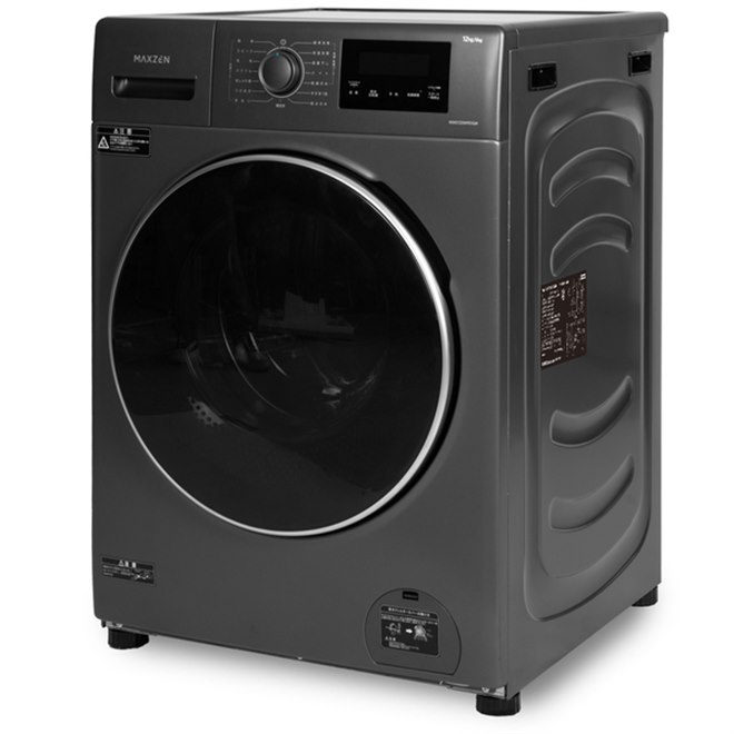 MAXZEN、乾燥フィルターレス設計や温水を採用したドラム式洗濯乾燥機2