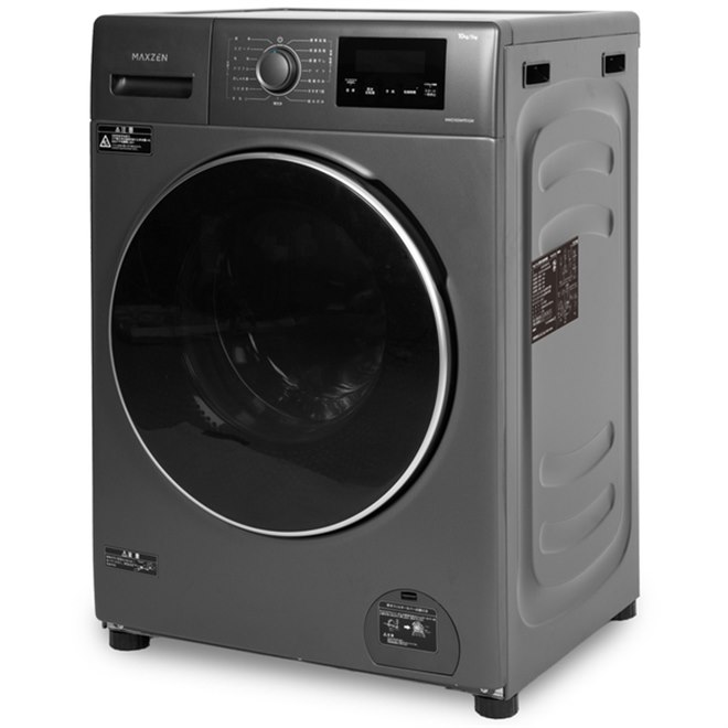 MAXZEN、乾燥フィルターレス設計や温水を採用したドラム式洗濯乾燥機2