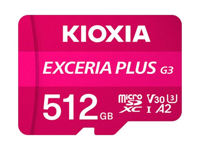 キオクシア、高画質録画および写真撮影向けmicroSDカード2シリーズ
