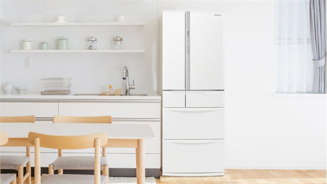 パナソニック、奥行き薄型63cmの451L冷蔵庫「NR-FVF45S3」 - 価格.com