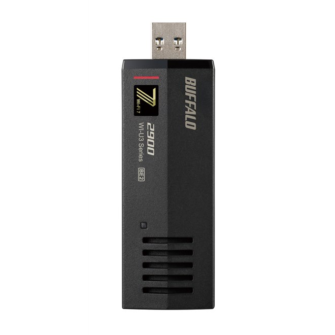 バッファロー、Wi-Fi 7対応のUSB接続アダプター「WI-U3-2900BE2