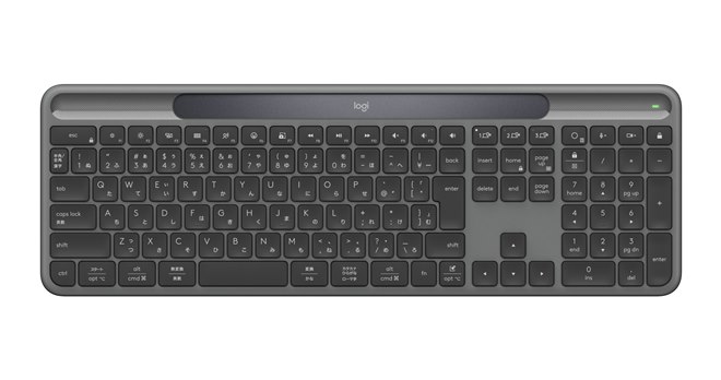 ロジクール、ソーラー充電技術を搭載したフルサイズワイヤレス