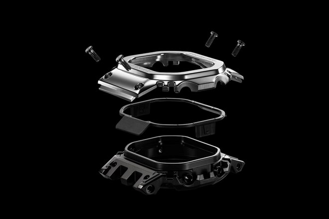 カシオ、フルメタルG-SHOCK初のMIP液晶搭載モデル「GMW-BZ5000」3機種