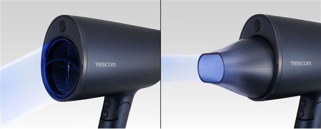 テスコム、ヘアカラーの退色を抑える「マイナスイオンドライヤー