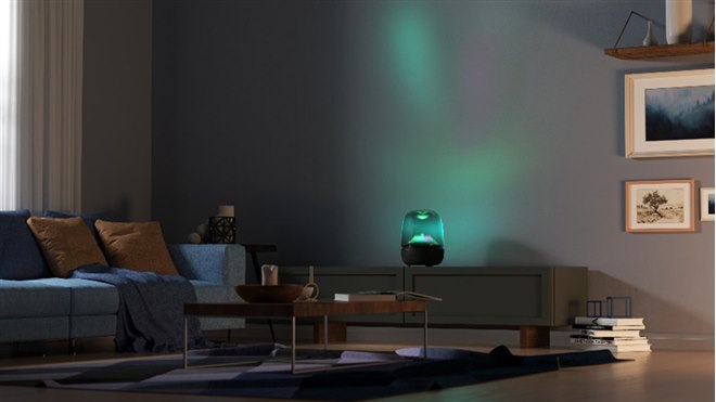 Harman Kardon、プロジェクションライトを新搭載した全方位型