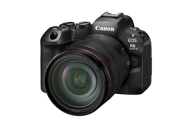キヤノン、有効3250万画素のフルサイズミラーレス「EOS R6 Mark III