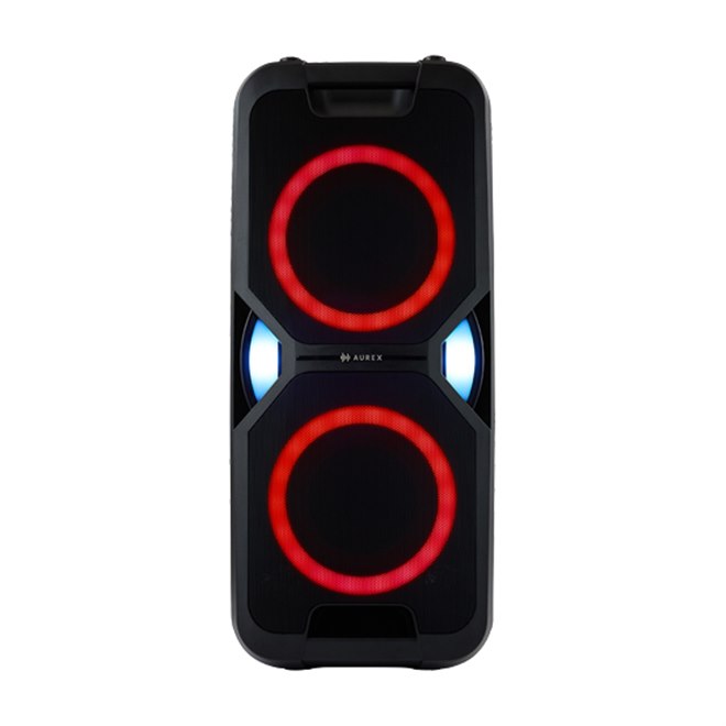 東芝、7色LED搭載のFM対応ワイヤレスパーティースピーカー「AX-WSP60