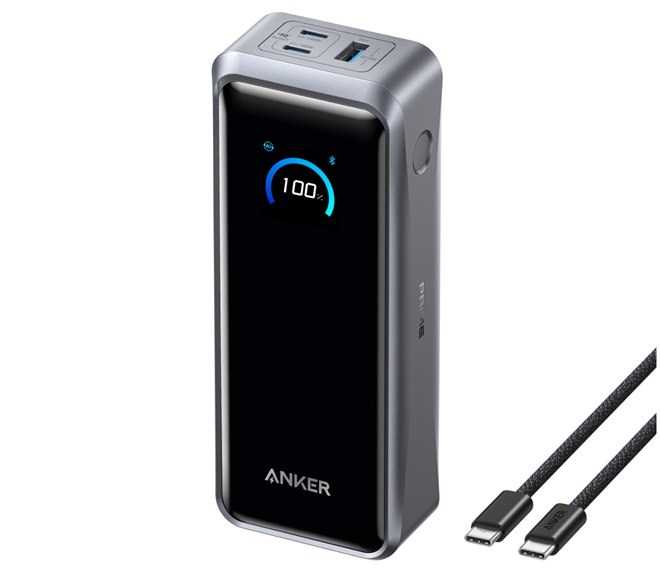 ANKER PRIME モバイルバッテリー グレー Anker Prime Power Bank (20000mAh, 200W) | モバイルバッテリーの製品