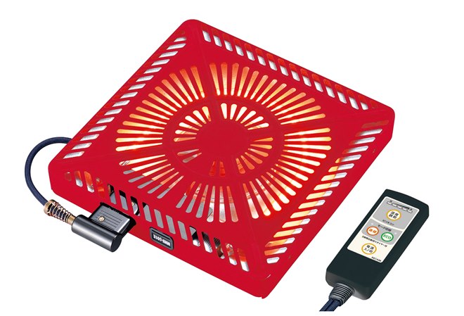 昭和の団らんを今に再現する赤外線こたつ用ヒーター「メトロレトロ