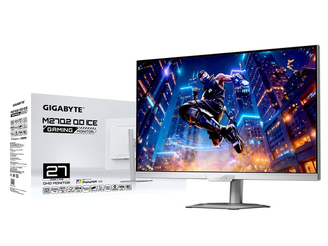 GIGABYTE、高リフレッシュレート化した4K OLEDモデルなどゲーミング