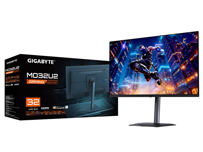GIGABYTE、高リフレッシュレート化した4K OLEDモデルなどゲーミング