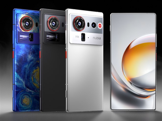 パープル トリプルカメラスマートフォン本体 nubia、トリプルカメラや