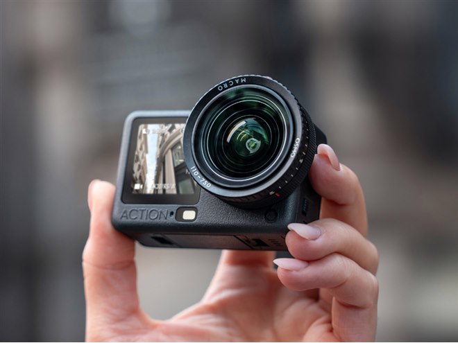 DJI、可変絞りと1/1.1型大型センサーを搭載したアクションカメラ「Osmo