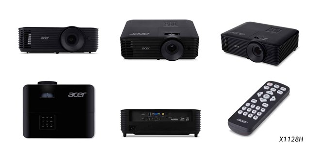 4K対応プロジェクター 本体 エイサー、300型画面まで投写できるDLP方式のプロジェクター4機種