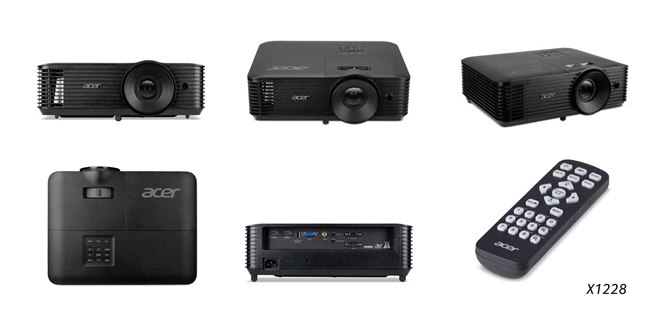 エイサー、300型画面まで投写できるDLP方式のプロジェクター4機種