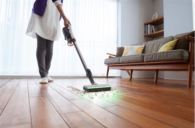 日立、「ARおそうじ」アプリに対応したコードレス掃除機「パワかる