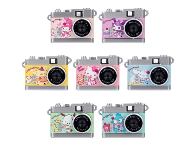 ケンコー、約18gの超小型コンデジ「サンリオキャラクター トイカメラ