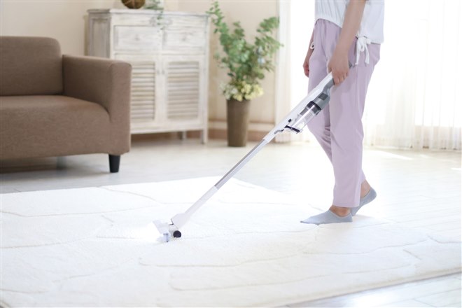 ドウシシャ、自走式パワーブラシ採用で1.05kgのコードレススティック