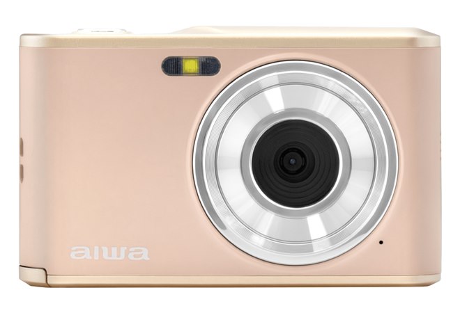 aiwa、14,800円のコンデジ「cam DCB」に新色ライトブロンズを追加