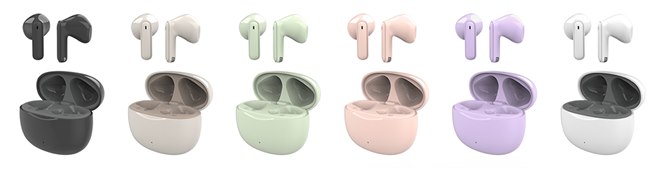 2,200円、ナガオカから6色のカラフルな軽量ワイヤレスイヤホン「MSB01