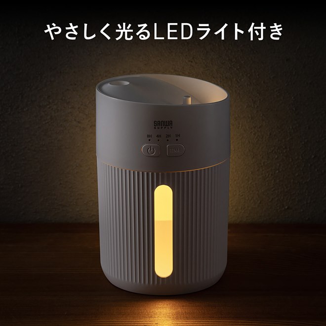 T571⭐︎小型卓上加湿器 500cc LEDライト2111 Amazon.co.jp: Seimina 加湿器 超音波式 卓上 加湿器 アロマ対応 上