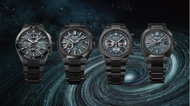 その他 moon セイコー アストロン」Nexterシリーズから銀河の情景がモチーフの