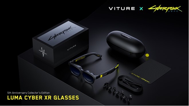 Luma Ultra」ベースの発売5周年記念モデル「VITURE×Cyberpunk 2077
