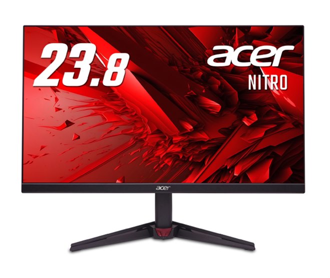 エイサー、フルHD・240Hz駆動に対応した23.8型/27型ゲーミングモニター