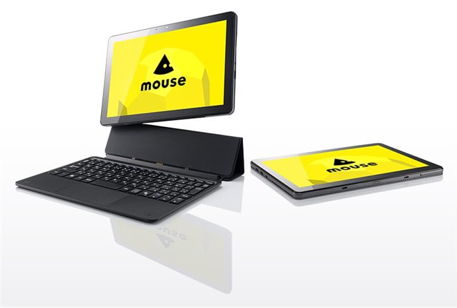 10.1�^2in1�^�u���b�g�umouse M0-IAU01BK-A�v���i.com���胂�f��