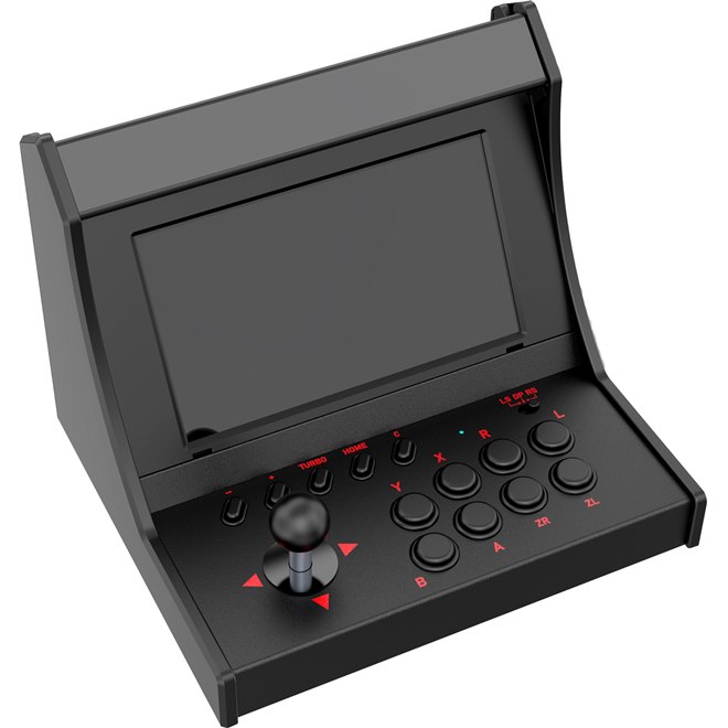 ゲオ、Switch対応のディスプレイ一体型コントローラードック「レトロ