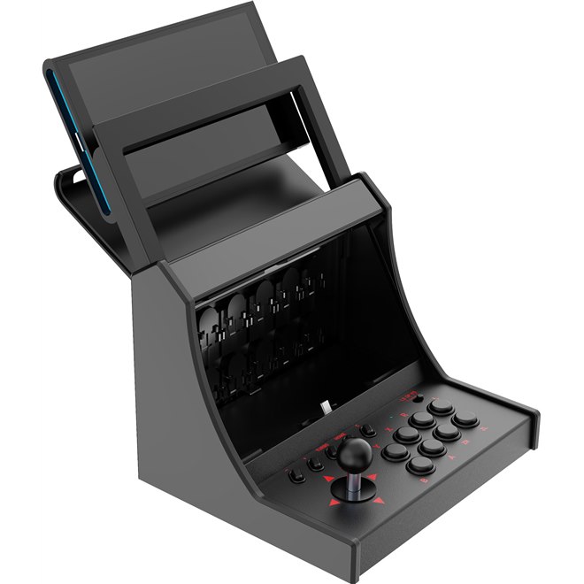 レトロアーケード ゲオ、Switch対応のディスプレイ一体型コントローラードック「レトロ