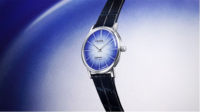 セイコー、伊万里鍋島焼のダイヤルを採用した「クレドール ゴールド