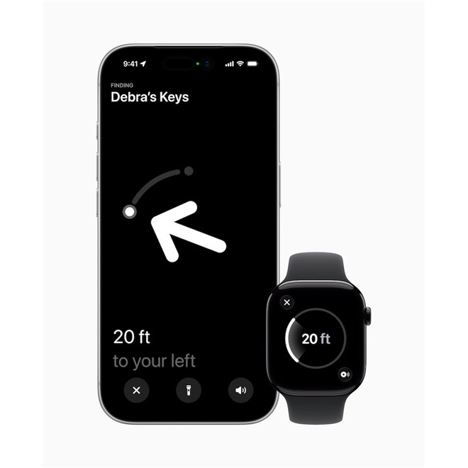アップル、通信範囲の拡大と第2世代UWBチップ搭載で探索精度が向上した