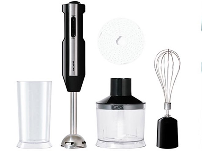 テスコム、400Wのハイパワーで氷や冷凍果実も粉砕する「ハンド