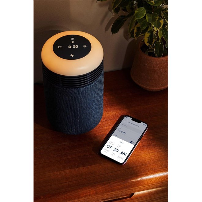 ブルーエア、光と音で睡眠をサポートする空気清浄機「Mini Restful