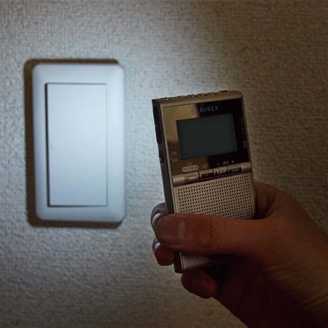 東芝、漢字対応大型パネル搭載のLEDライト付きポケットラジオ「AX-PR40