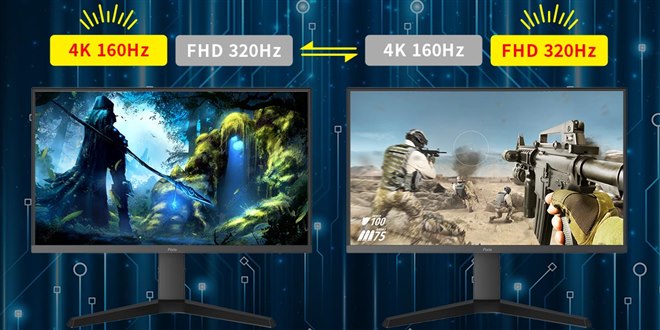 Pixio、初のデュアルモードを搭載した27型ゲーミングモニター「PX27U