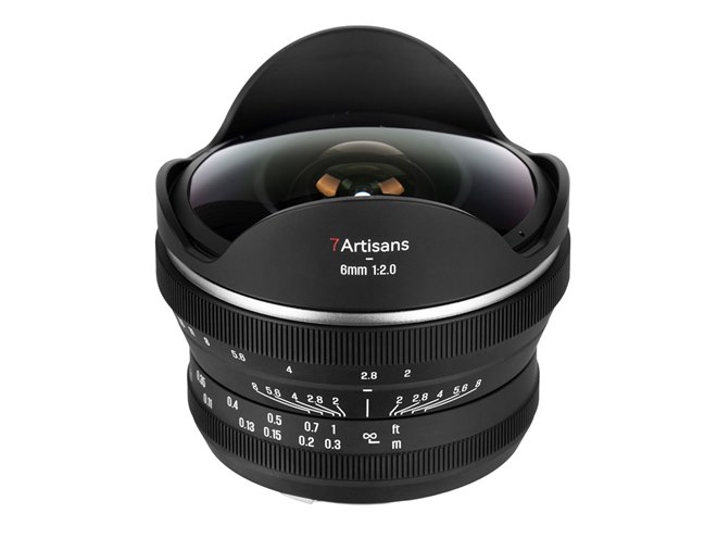 七工匠、APS-Cセンサー対応の魚眼レンズ「7Artisans 6mm F2 FISH-EYE