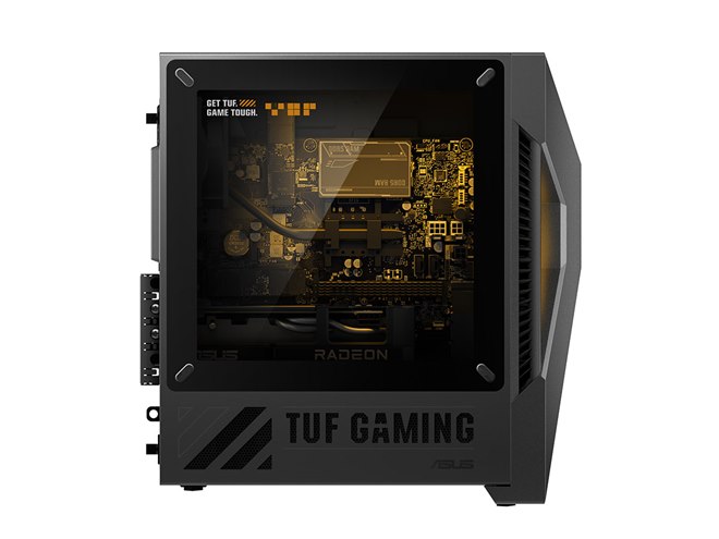 ASUS、コンパクトなゲーミングPC「TUF Gaming T500」シリーズ7モデル