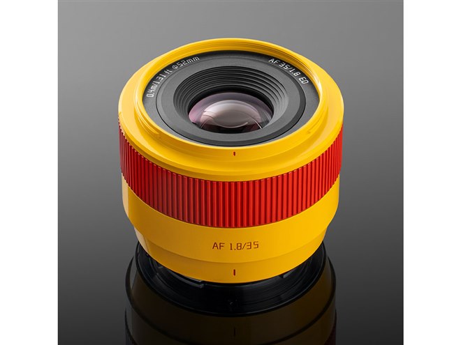 TTArtisan、大口径標準レンズ「AF 35mm f/1.8 II」の限定オレンジ