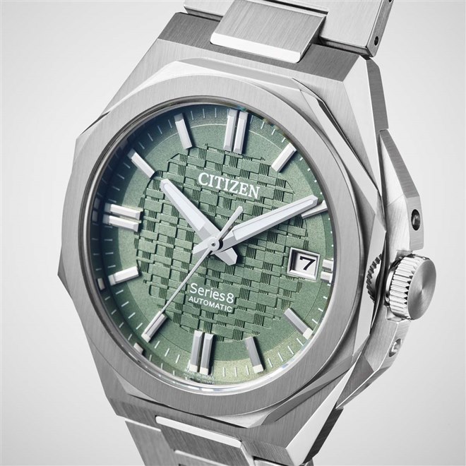 シチズン シリーズエイトから、40mmを切るケースサイズを採用した薄型