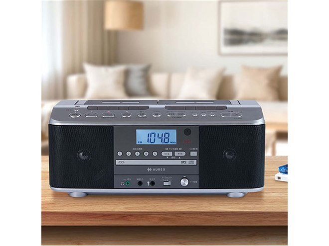 ���ŁA�u����������@�\�v��V���ڂ����_�u���J�Z�b�g���R�[�_�[�uAX-KCRW70�v