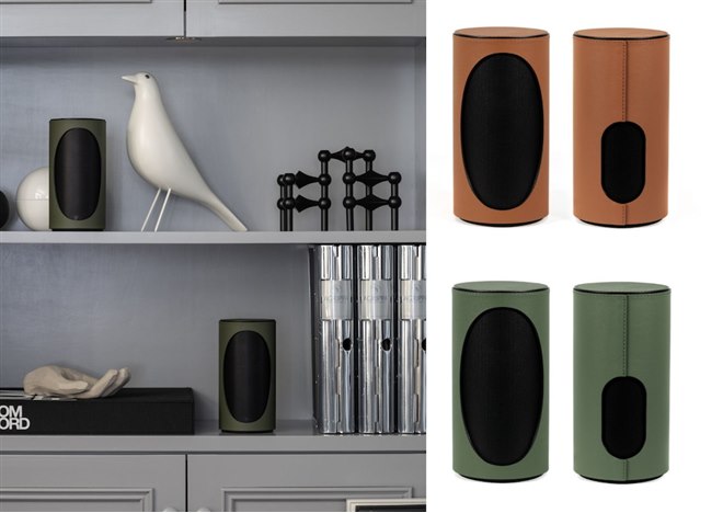 GENEVA、イタリア製のプレミアムレザーをボディに採用したステレオ