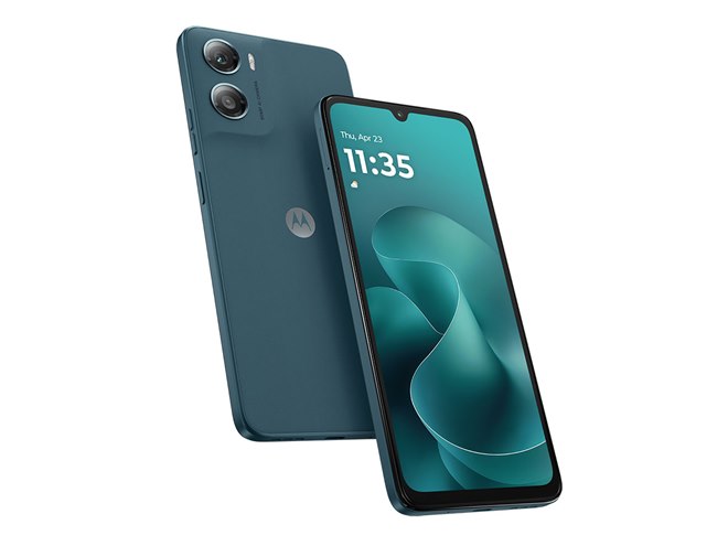 モトローラ、「Helio G81 Extreme」を搭載した6.9型エントリースマホ