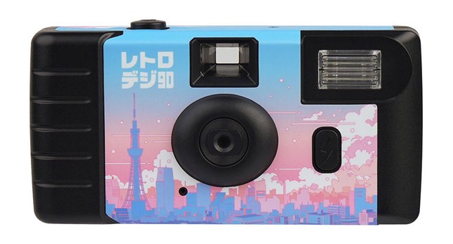 ケンコー、1/10型センサー搭載の巻き上げカメラ風トイデジカメ