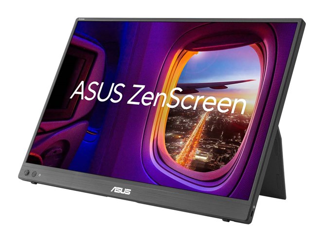ASUS、WUXGA解像度の16型ポータブルモニター「ZenScreen MB16FC